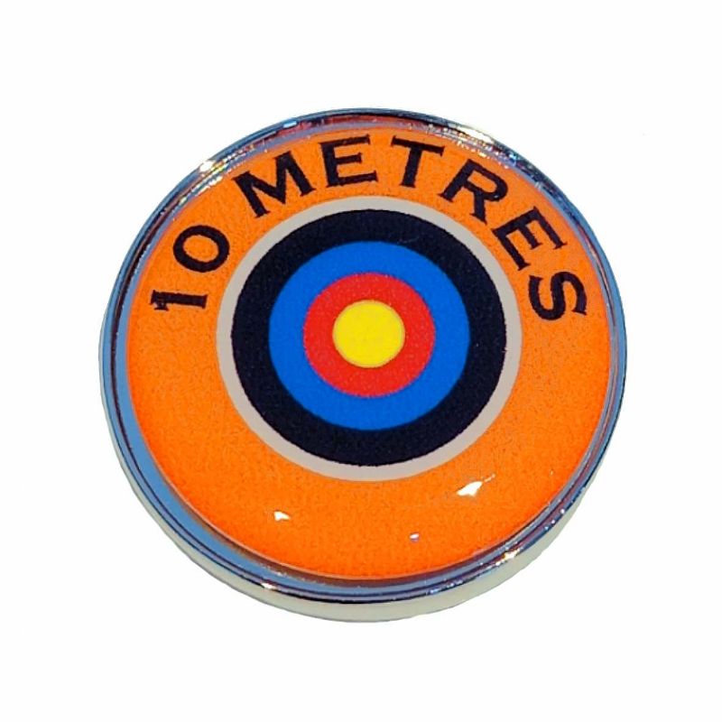 Metres standard badge